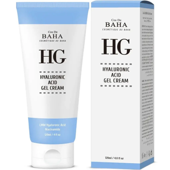 Крем-гель для шкіри з гіалуроновою кислотою COS DE BAHA Hyaluronic Acid Gel Cream 120 мл