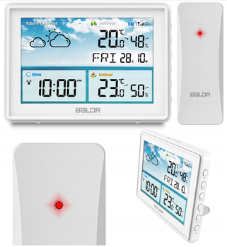Погодная станция BERDSEN BD-909 White (390900)