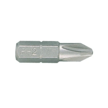 Набір біт KING TONY PH2 Phillips 1/4" 1 25 мм (102501P)
