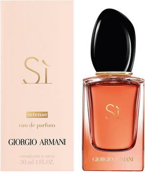 Woda perfumowana damska Giorgio Armani Sí Intense 2021 EDP W 30 ml (3614273313148)