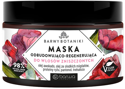 Maska Barwa Barwy Botaniki odbudowująco-regenerująca do włosów zniszczonych 220 ml (5902305001759)