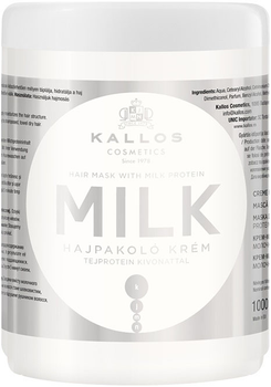 Maska do włosów Kallos KJMN Milk z proteinami mlecznymi 1000 ml (5998889511395)