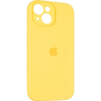 Чохол Fiji Silicone Case Full Camera для Apple iPhone 13 бампер накладка із захистом камери Sunny Yellow