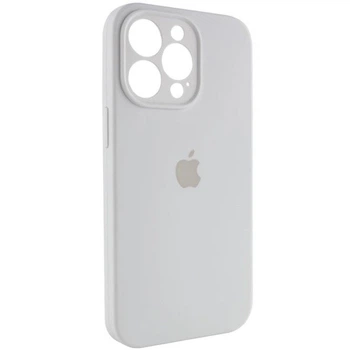 Чохол Fiji Silicone Case Full Camera для Apple iPhone 13 Pro Max бампер накладка із захистом камери White