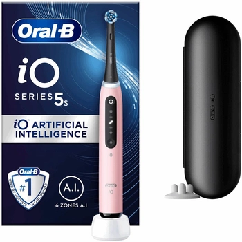 Електрична зубна щітка Oral-B iO5s Blush Pink (4210201414940)
