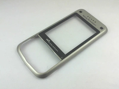 Корпус Sony Ericsson W760i лицьова панель Silver Б/У