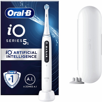 Електрична зубна щітка Oral-B iO5s Quite White (4210201414926)