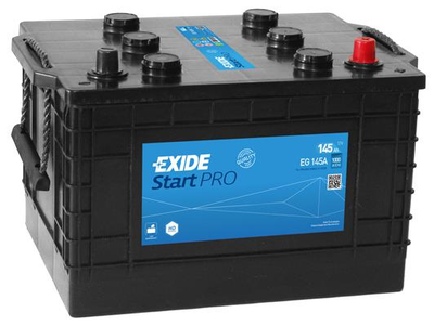 Акумулятор 145Ah-12v Exide Start PRO (360х253х240), R, EN1000(EG145A) вир-во EXIDE