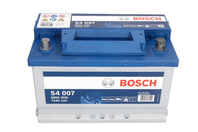Акумулятор 12В 72Ач/680A S4 (P+ 1) 278x175x175 B13 (пуск)(0092S40070) вир-во BOSCH
