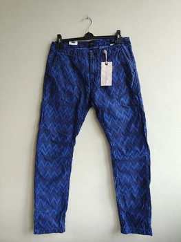 Мужские брюки плотные Theon Slim Taper Fit Scotch&Soda Amsterdam Blauw 33/32 Синий