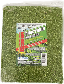 Пластилин "Бомба" з смаком конопля 350г