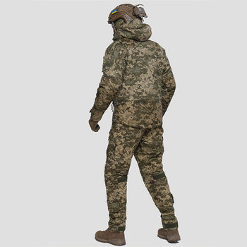 Комплект військової форми. Зимова куртка + штани з наколінниками UATAC Pixel XS