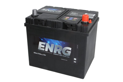 Аккумулятор ENRG 12В 60Ач/510A CLASSIC (P+ стандартные клеммы) 232x173x225(ENRG560412051) пр-во ENRG