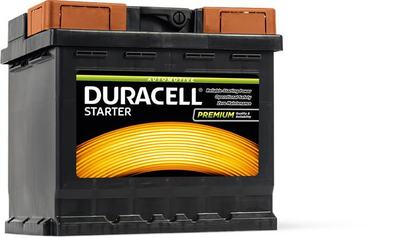 Батарея аккумуляторная Duracell Starter 12В 45Ач 400А(EN) R+(DS45H) пр-во DURACELL
