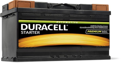 Батарея аккумуляторная Duracell Starter 12В 95Ач 720А(EN) R+(DS95) пр-во DURACELL
