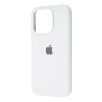 Чехол силиконовый Epic Premium Silicone Case Full Cover для Apple iPhone 15 Pro White