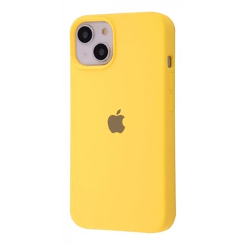 Чехол силиконовый Elegant Premium Stylish Case Silicone Case Full для Apple iPhone 13/14 (6.1") Yellow
