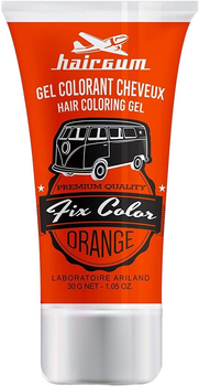 Крем-фарба для волосся без окислювача Hairgum Fix Color Gel Colorant Orange 30 г (3426354085437)