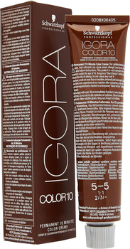 Крем-фарба для волосся з окислювачем Schwarzkopf Igora Color10 5-5 60 мл (4045787237795)