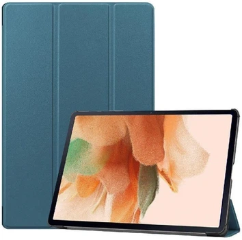 Чехол Smart Case на Samsung Galaxy Tab S7 Plus зеленый