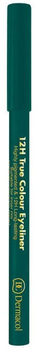 Підводка для очей Dermacol 12H True Colour стійка в олівці 5 Green 2 г (85959132)
