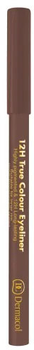 Eyeliner Dermacol 12H True Colour długotrwały w kredce 4 Light Brown 2 g (85959125)