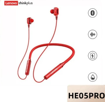 Наушники Lenovo ThinkPlus Sports HE05 Pro Bluetooth (Red)