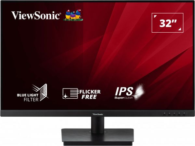Монитор ViewSonic 31.5" va3209-mh ips Black