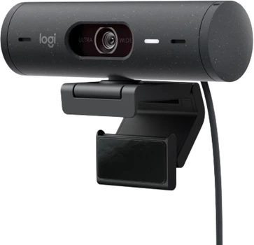 Веб-камера Logitech Brio 500 Graphite (960-001422) Чорний 24947