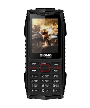 Мобільний телефон Sigma X-treme AZ68 Dual Sim Black/Red