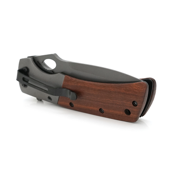 Ніж складаний Browning DA62, Steel + red wood, Box