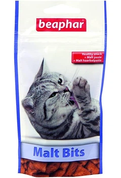 Лакомство для кошек Beaphar Malt-Bits с добавлением Мальт-пасты 35 г