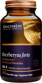 Suplement diety Doctor Life Berberyna Forte 60 kapsułek (5905692385075)