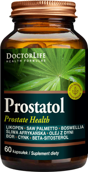 Suplement diety Doctor Life Prostatol 896 mg 60 kapsułek (5906874819838)