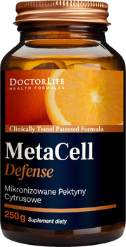 Suplement diety Doctor Life MetaCell Defense Pektyna Cytrusowa 250 g (5906874819418)