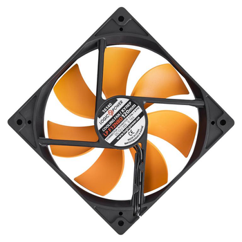Вентилятор LOGICPOWER F12NBD Orange (16140)