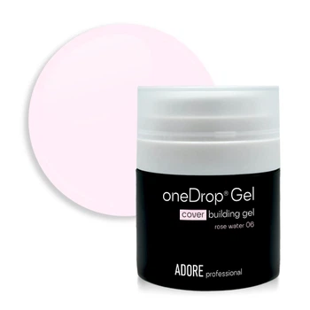 Гель для наращивания ногтей Adore One Drop Gel №06 Rose Water 30 г