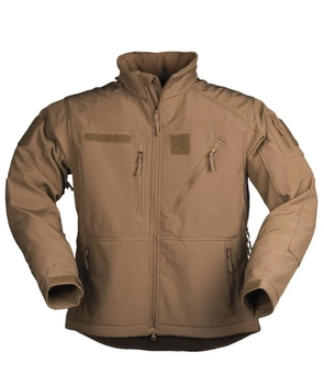 Куртка Демисезонная Sturm Mil-Tec Софтшелл Softshell Jacket SCU (Coyote) L