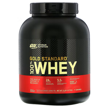 Протеїн сироватковий Optimum Nutrition (USA) 100% Whey Gold Standard, 2270 г., Подвійний шоколад