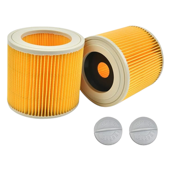 HEPA фильтр для пылесоса 6.414-552.0 Karcher WD3 Premium WD2 WD3 WD3 MV3 WD3P 2 шт