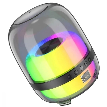 Bluetooth Колонка HOCO BS58 Crystal colorful luminous (08) (179792)
