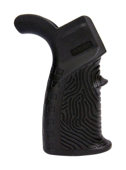 Пистолетная рукоятка DLG Tactical (DLG-123) для AR-15 (полимер) прорезиненная, черная