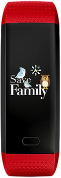 Smartband SaveFamily Kids Band Czerwony SF-KBRED (8425402547311)
