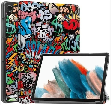 Чехол Smart Case на Samsung Galaxy Tab A9 Plus graffiti