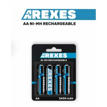Аккумулятор АА Arexes (3400mAh) 1.2v (NI-MH) пальчик (175408)
