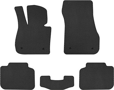 EVA коврики EVAtech в салон авто для BMW X1 (F48) MT 2015-2022 2 поколения SUV EU 5 шт Black (BM328C5RBB)