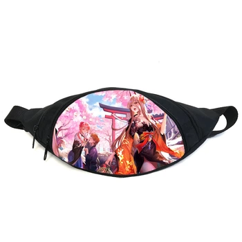 Поясная сумка бананка Человек бензопила Chainsaw Man (GB СwM 046) Gear Bag черная