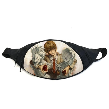 Сумка бананка Зошит смерті Death Note (GB DN 015) Gear Bag чорна