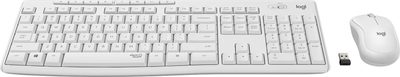 Комплект бездротовий Logitech MK295 Silent USB 2.4 GHz White (920-009830)