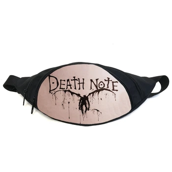 Сумка бананка Зошит смерті Death Note (GB DN 05) Gear Bag чорна